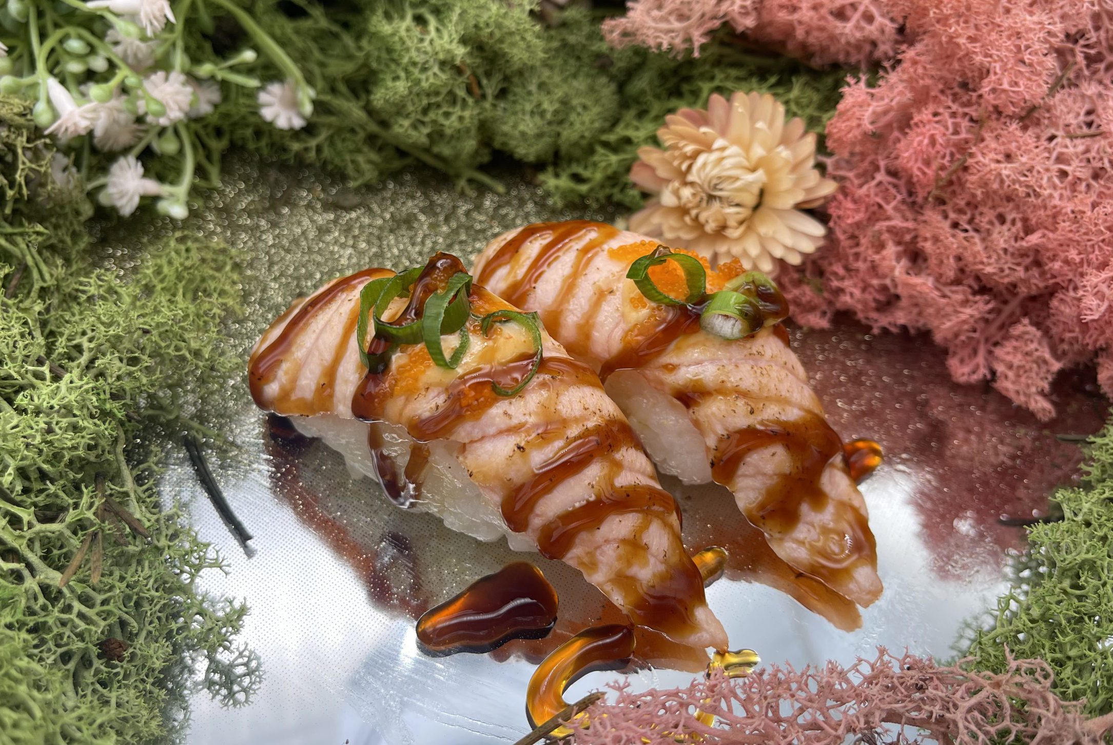 Sake Flambe Sushi